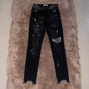 Vervet raw hem jeans